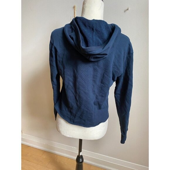 MAAJI Loungewear sweatshirt women BNWOT hoodie sz medium NEW indigo - Picture 4 of 6